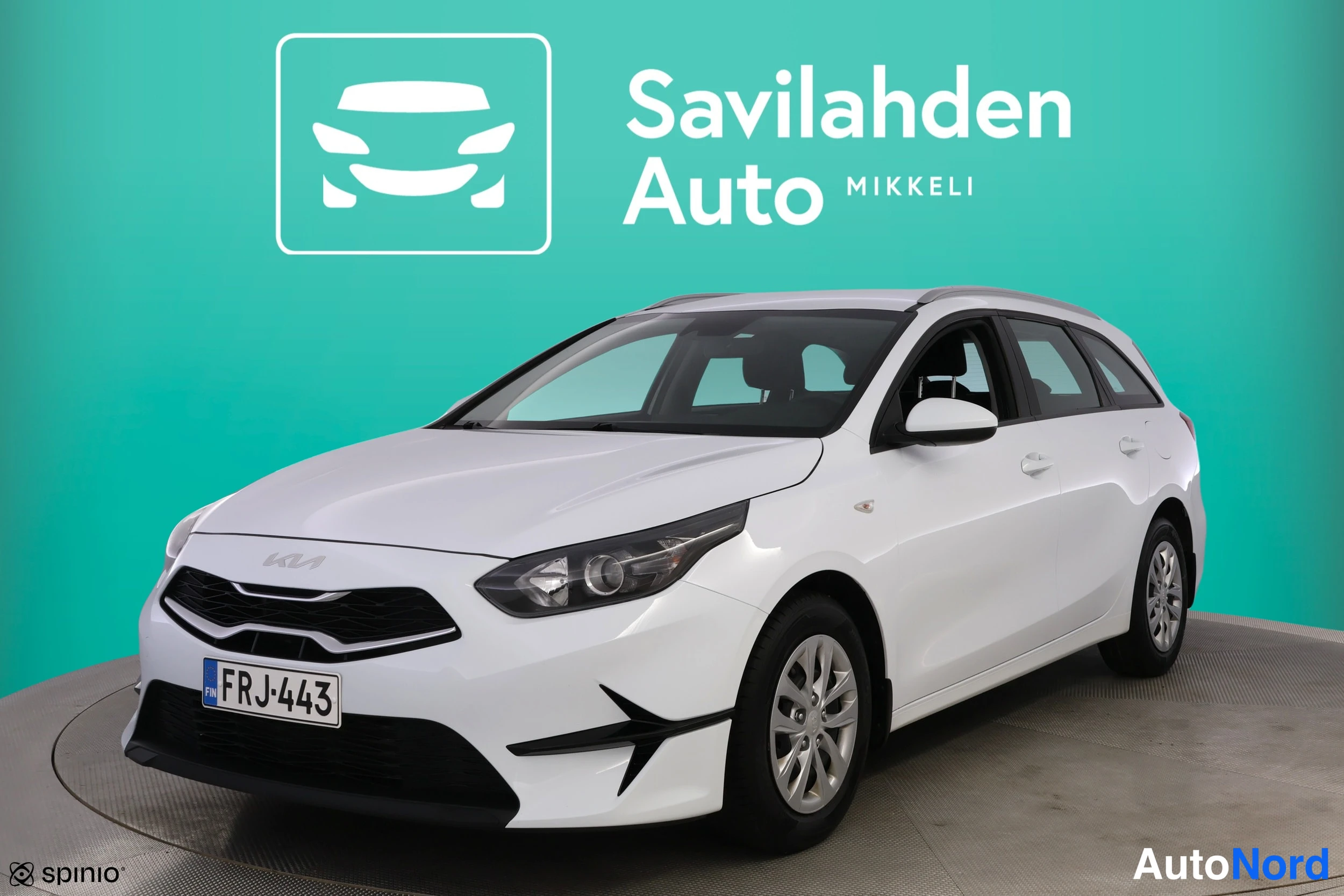 White Kia Ceed 2023, photo 2