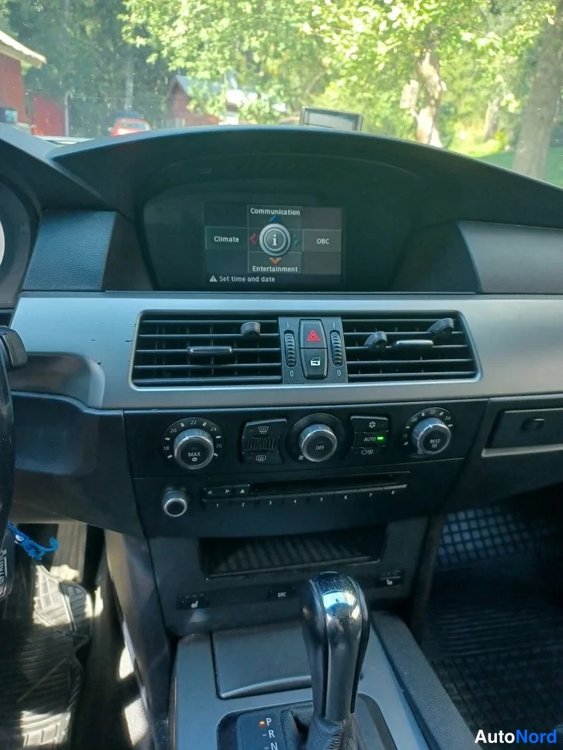 Harmaa BMW 525d 2005, yksityiskohta, kuva 14