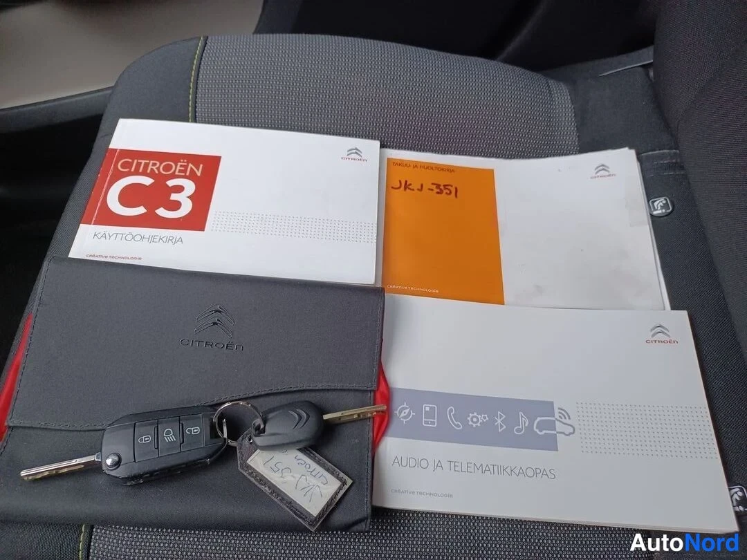 Valkoinen Citroen C3 2017, asiakirja, kuva 18