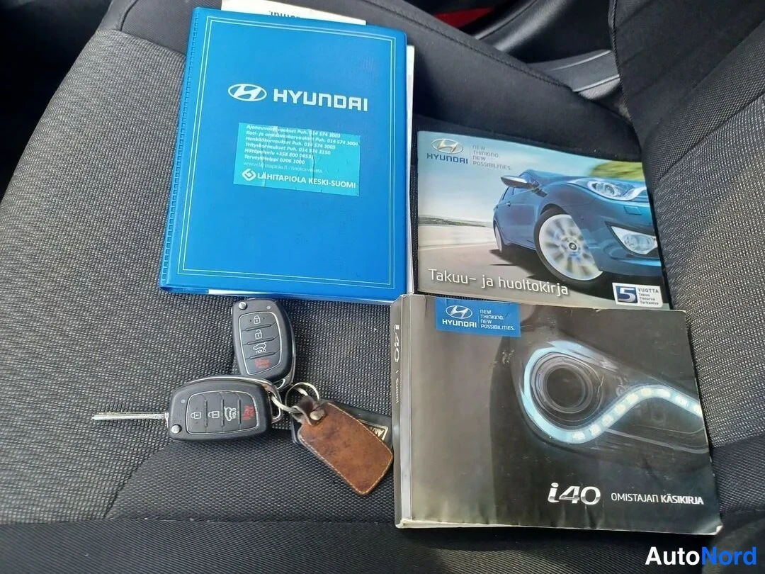 Valkoinen Hyundai i40 2012, asiakirja, kuva 20