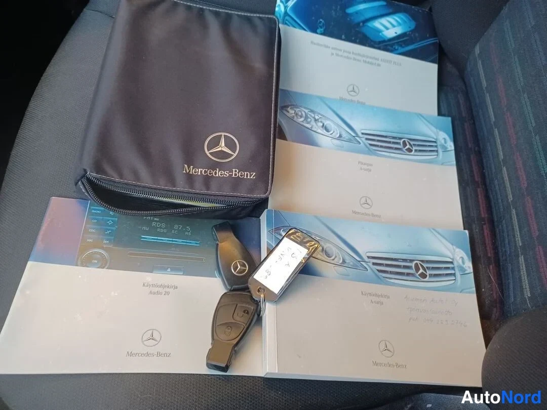 Punainen Mercedes-Benz A  Viistoper 2005, asiakirja, kuva 16