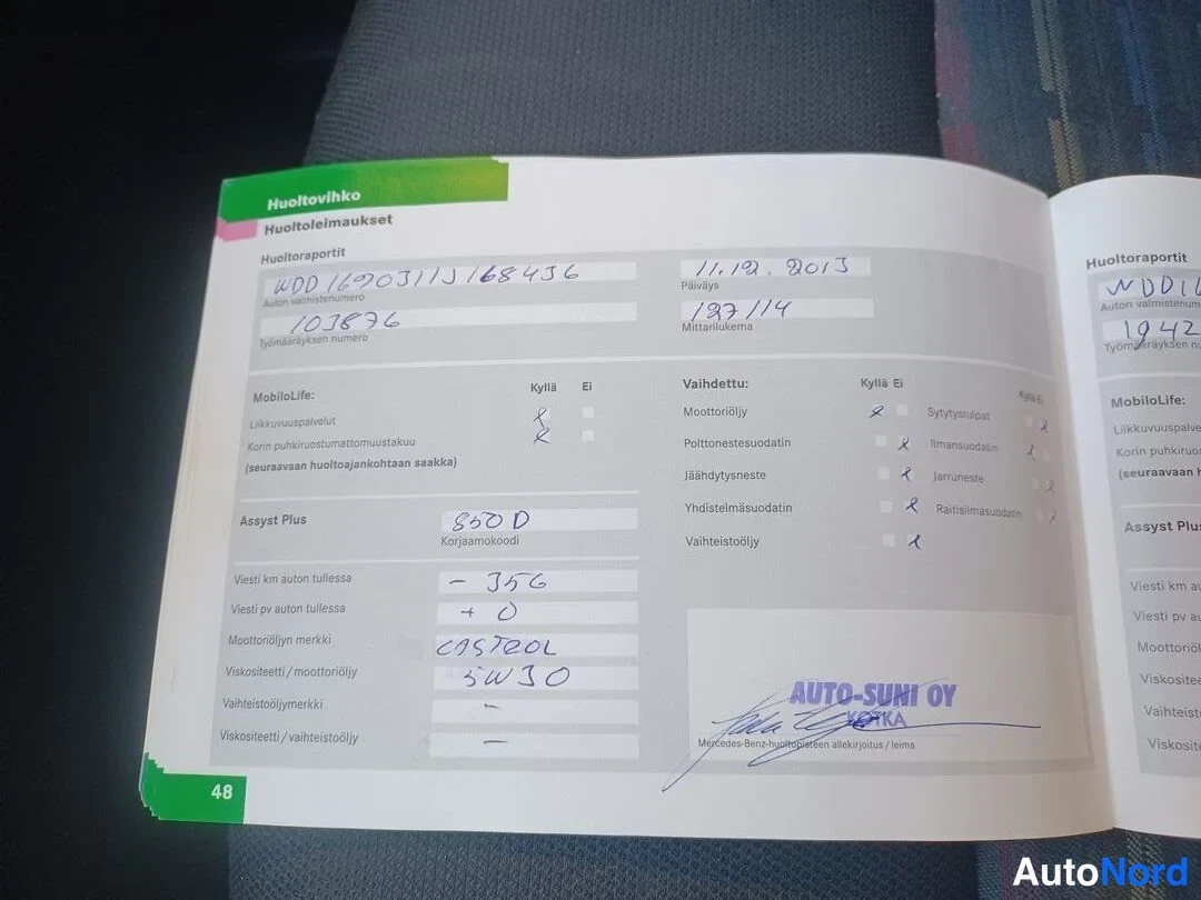 Punainen Mercedes-Benz A  Viistoper 2005, asiakirja, kuva 23