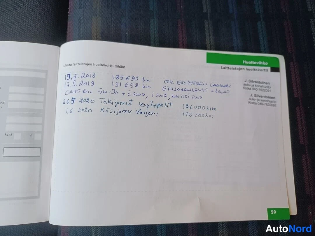 Punainen Mercedes-Benz A  Viistoper 2005, asiakirja, kuva 27