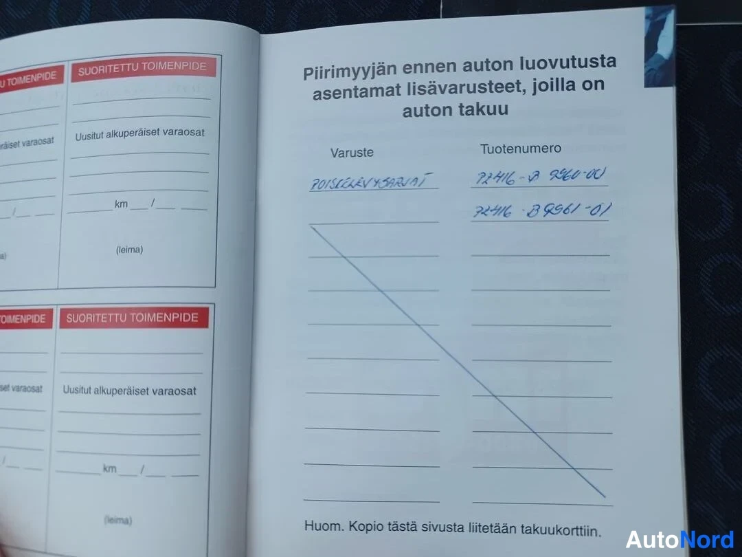 Harmaa Toyota Yaris 2003, asiakirja, kuva 28