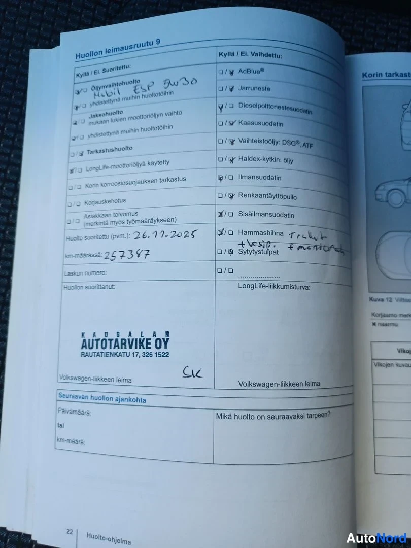 Harmaa Volkswagen Passat Variant 2013, asiakirja, kuva 16