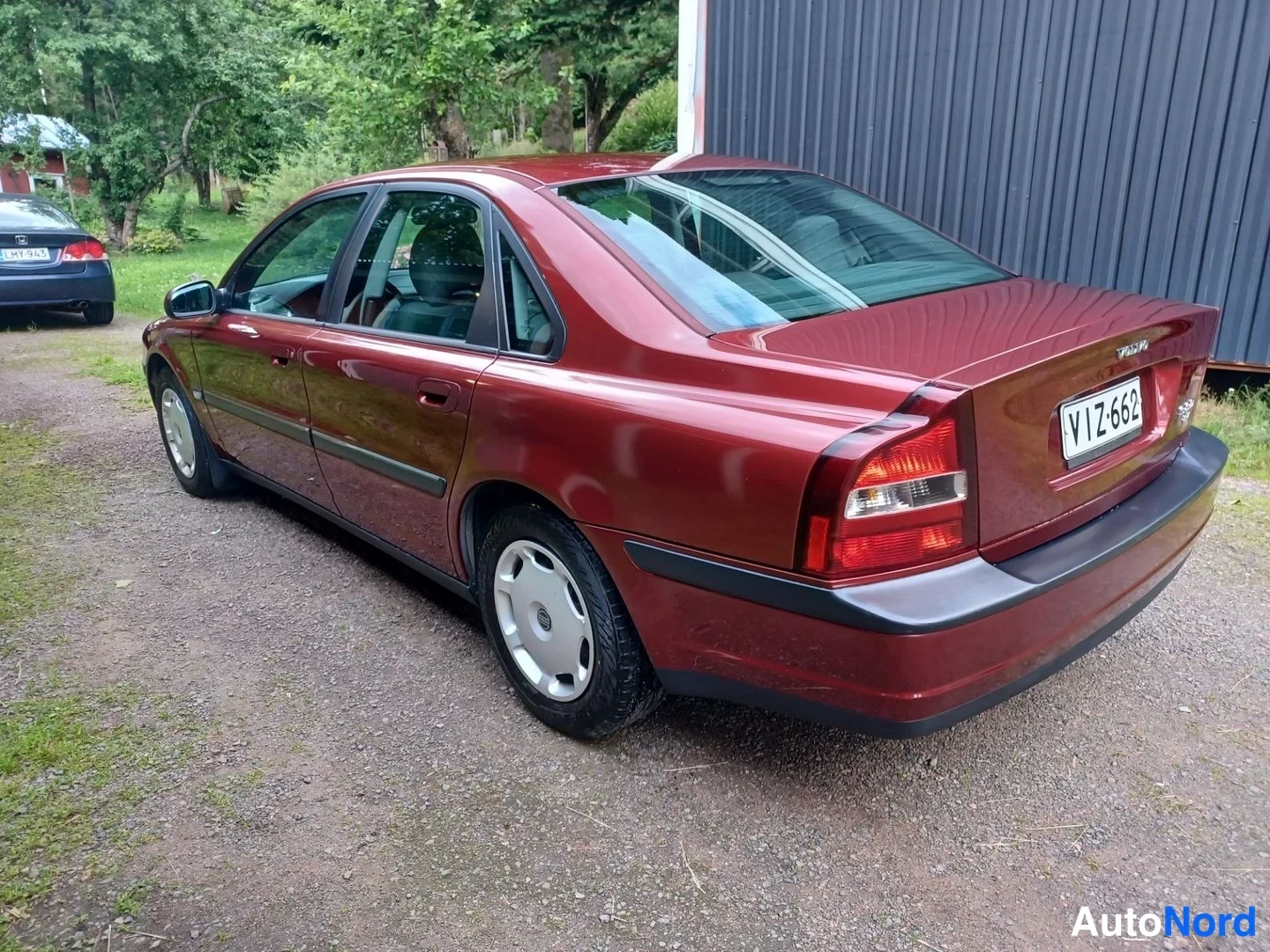 Punainen Volvo S80 2000, takaviisto, kuva 11