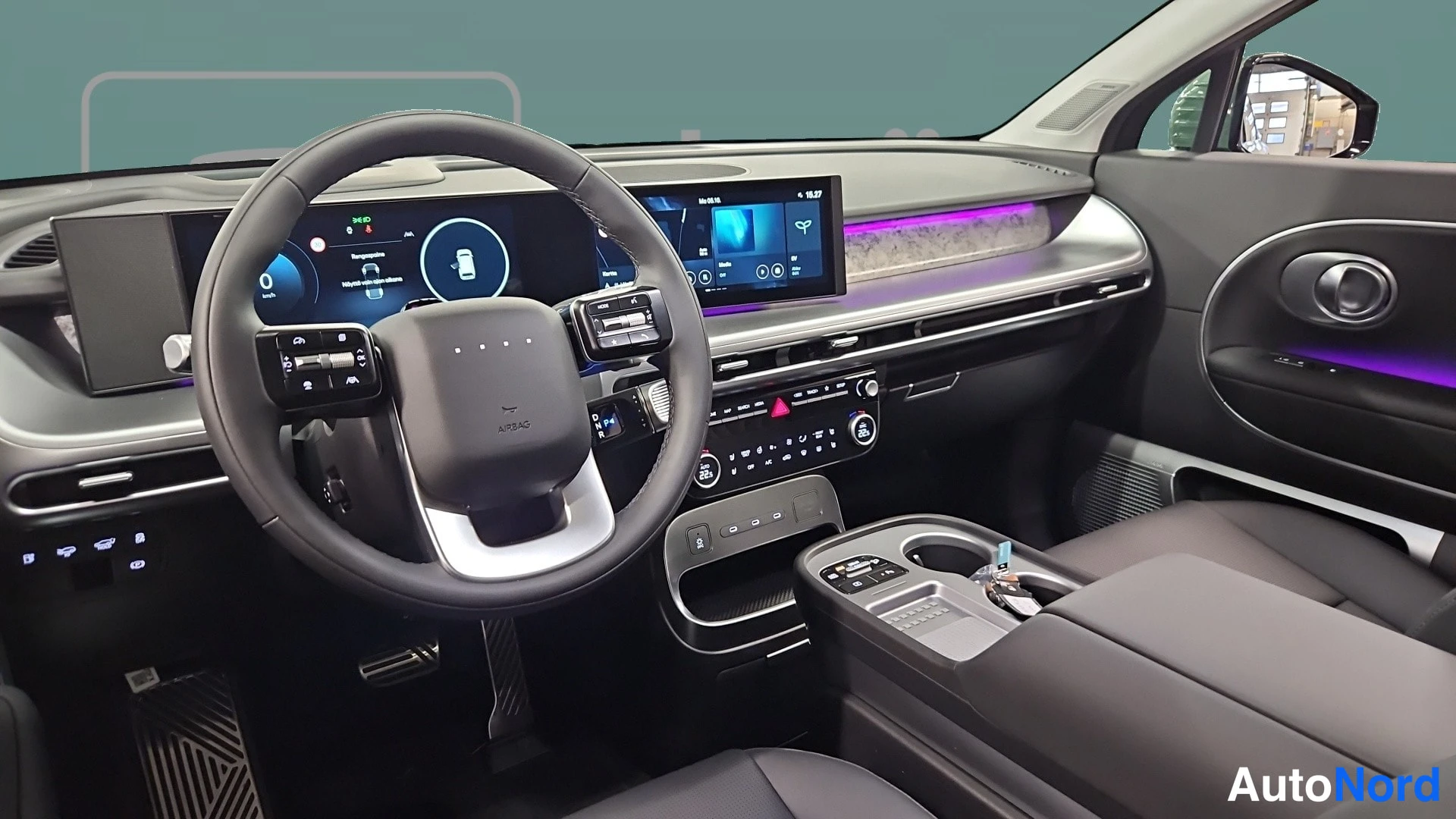 Vihreä Hyundai IONIQ 9 2026, ohjaamo, kuva 12