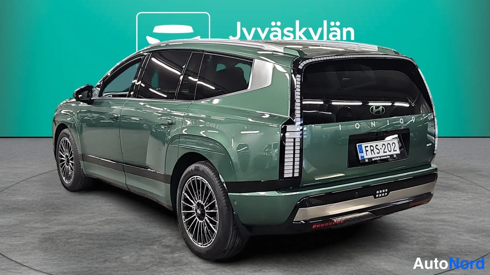 Vihreä Hyundai IONIQ 9 2026, takaviisto, kuva 7