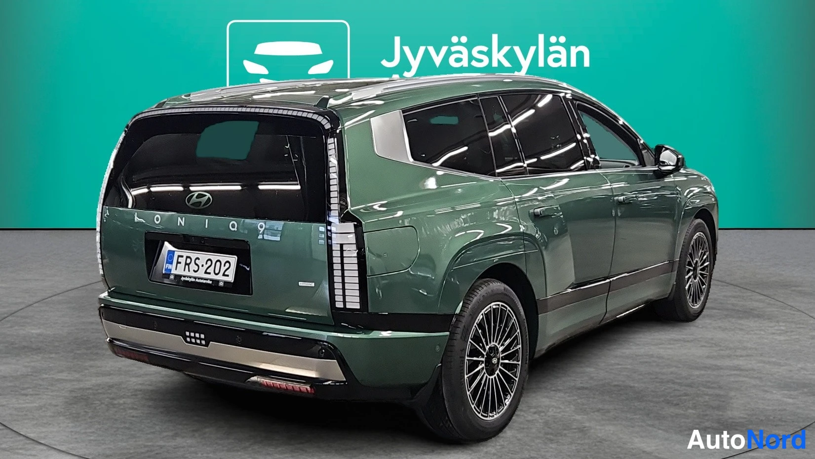 Vihreä Hyundai IONIQ 9 2026, takaviisto, kuva 8