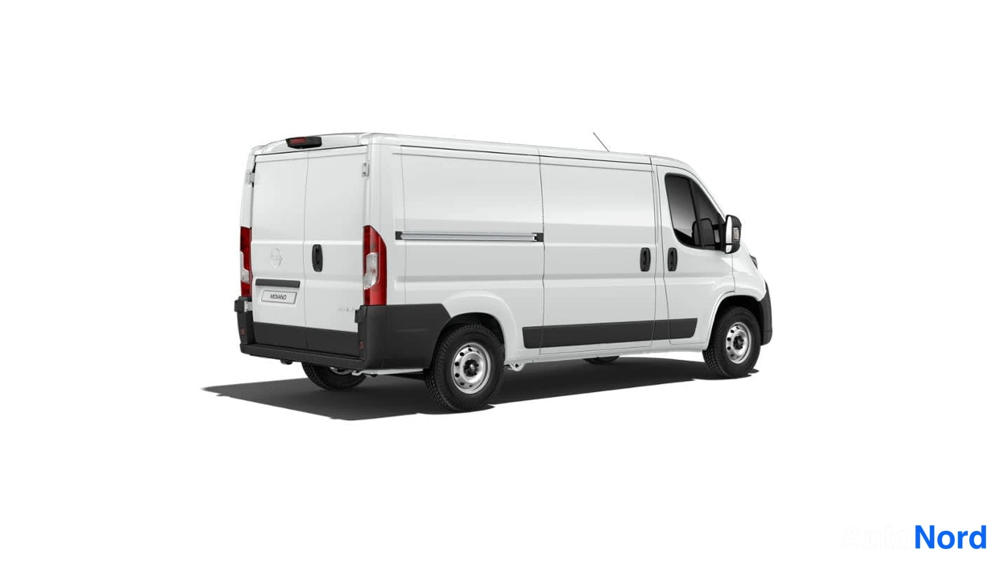 Valkoinen Opel Movano 2026, takaviisto, kuva 7
