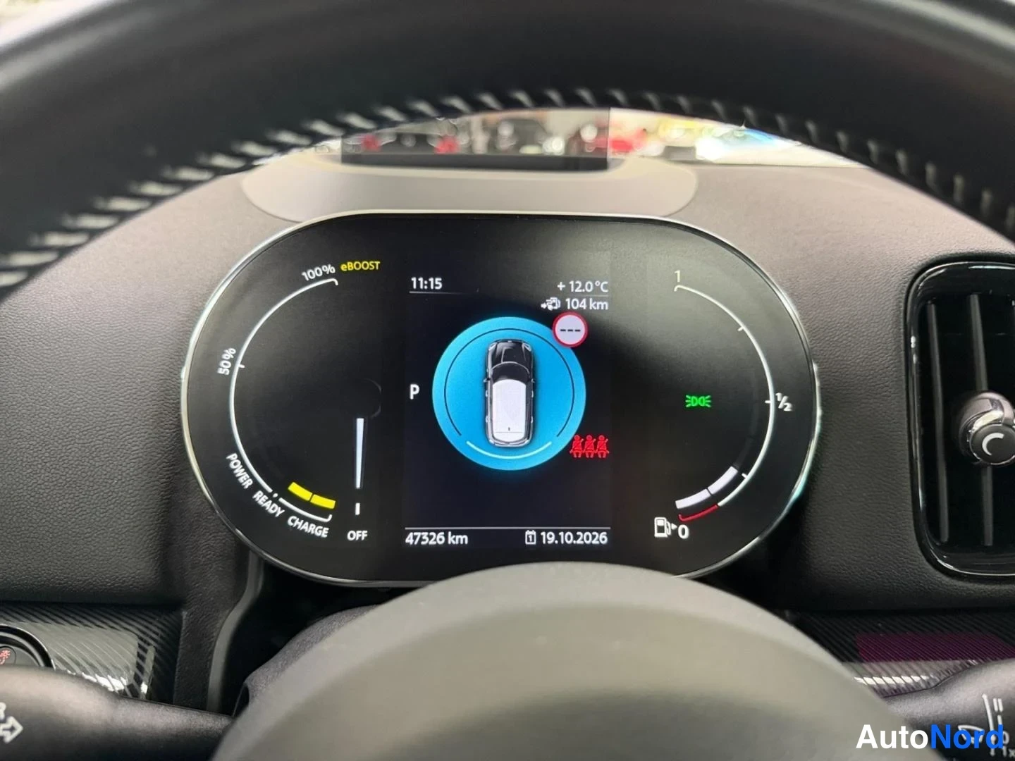 Musta Mini Countryman Cooper SE ALL4 2023, yksityiskohta, kuva 22
