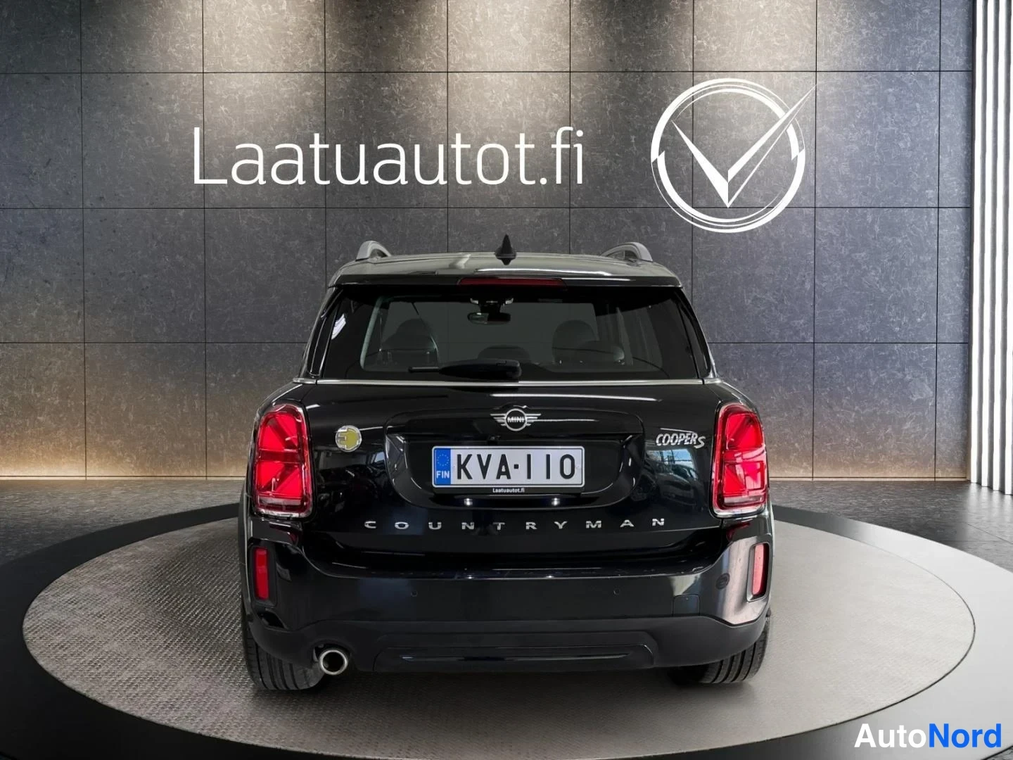 Musta Mini Countryman Cooper SE ALL4 2023, takaa, kuva 8