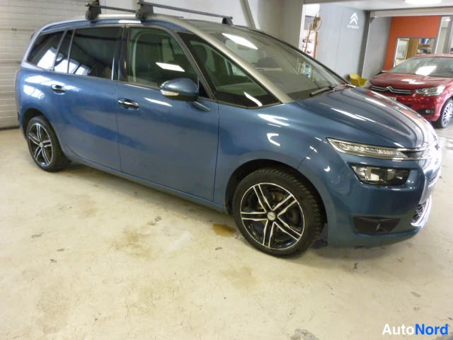 Sininen Citroen C4 2014, etuviisto, keula oikealle, kuva 2
