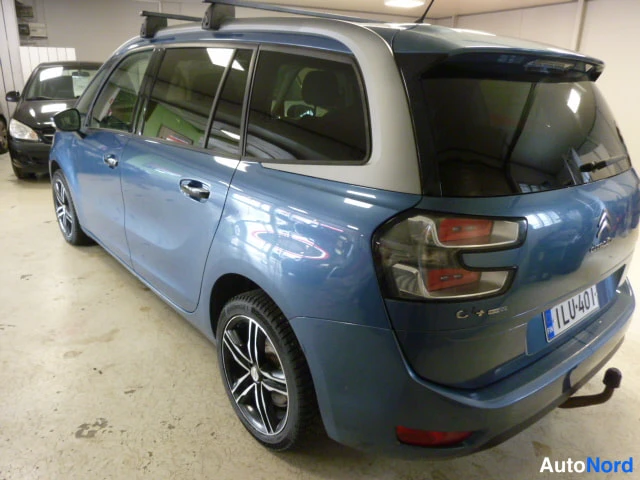 Sininen Citroen C4 2014, takaviisto, kuva 4