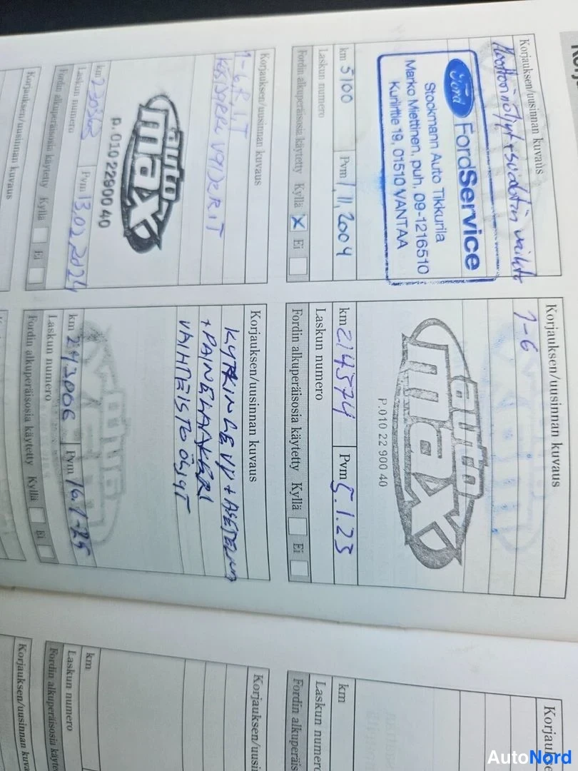 Hopea Ford Focus 2004, asiakirja, kuva 11