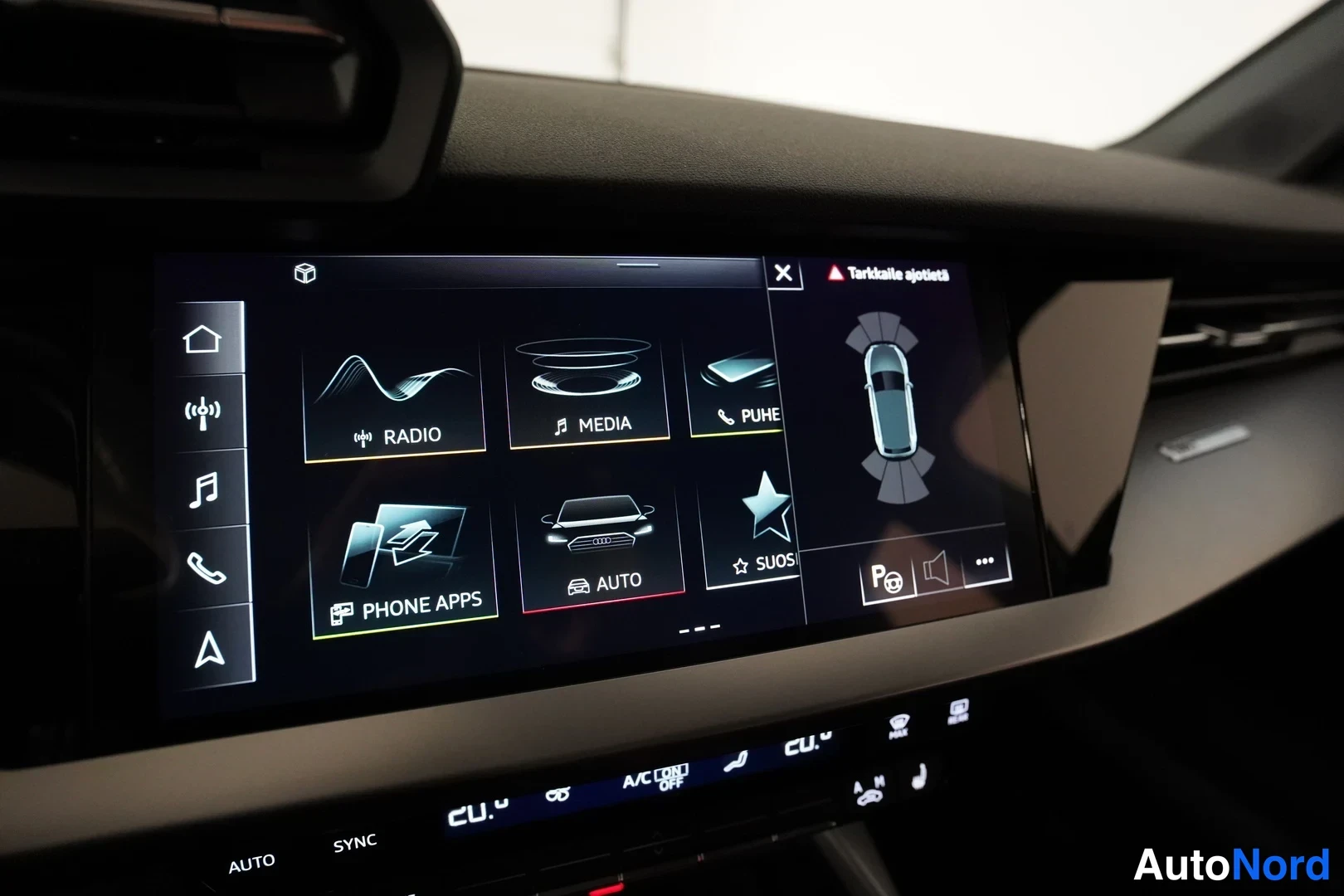 Valkoinen Audi A3 Sportback 2024, yksityiskohta, kuva 14