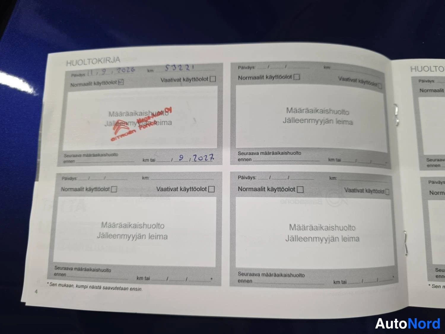 Sininen Citroen C5 x 2023, asiakirja, kuva 33