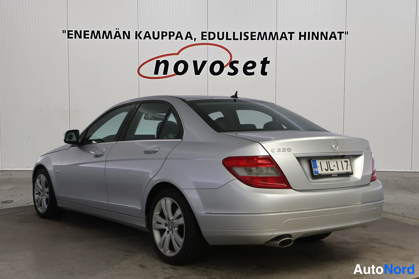 Hopea Mercedes-Benz C 220 CDI 2007, takaviisto, kuva 4