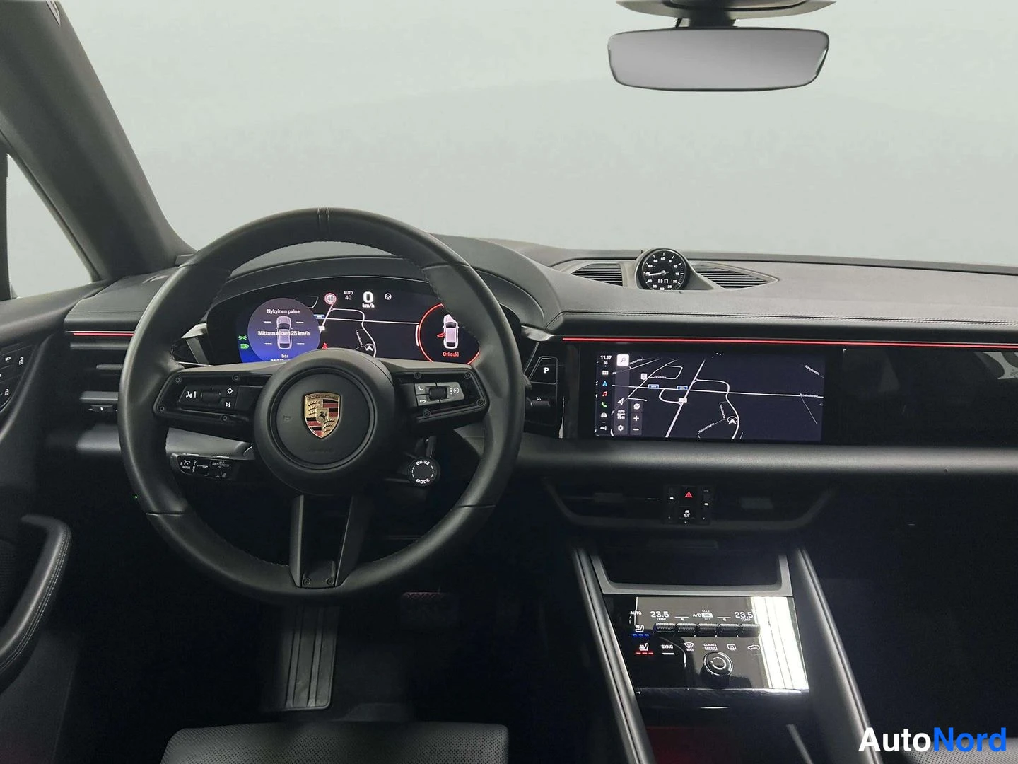Sininen Porsche Macan 2025, ohjaamo, kuva 12