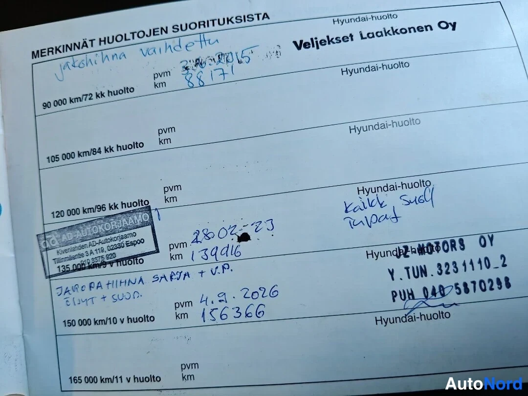 Musta Hyundai Getz 2006, asiakirja, kuva 26