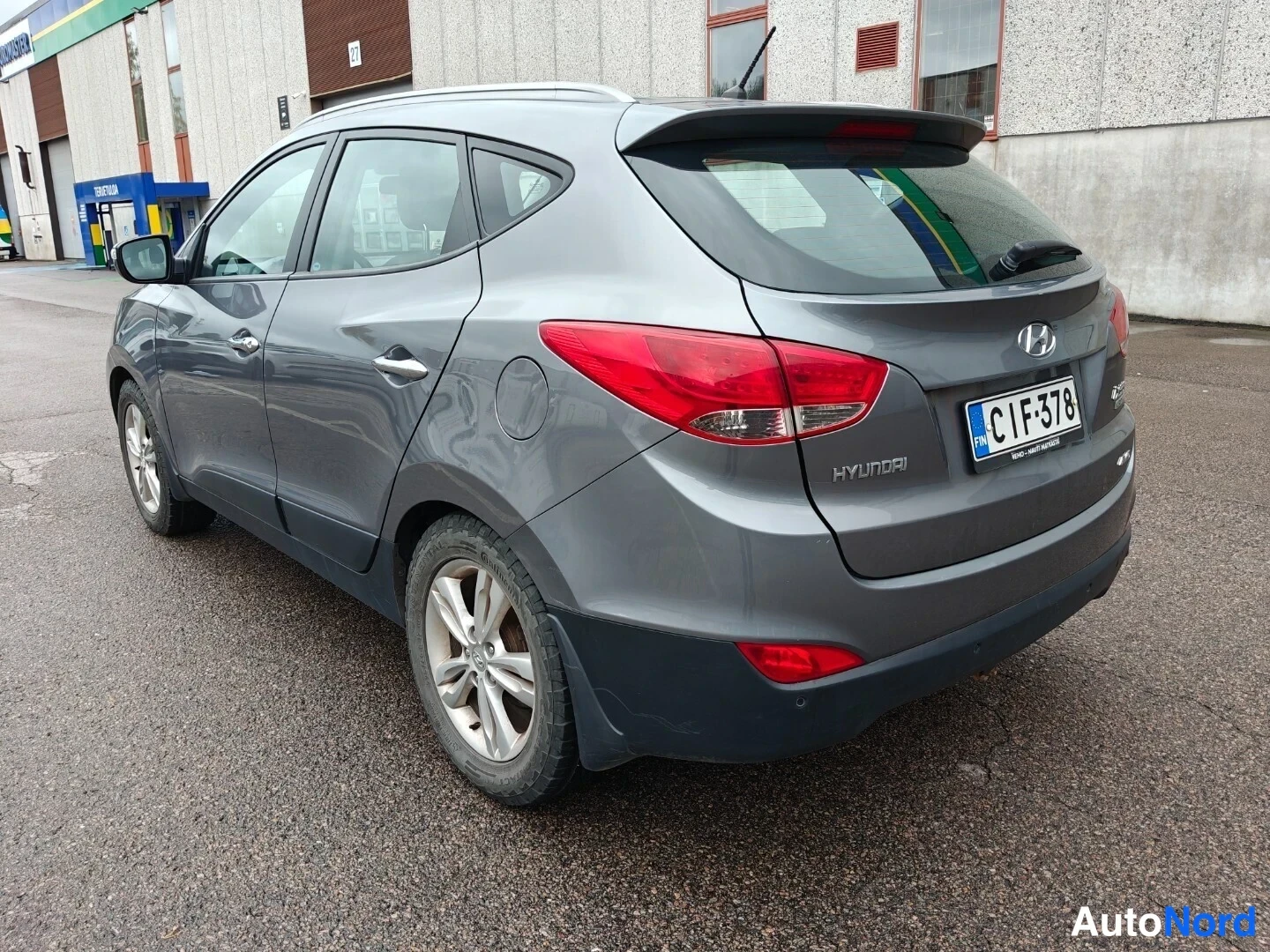 Harmaa Hyundai ix35 2010, takaviisto, kuva 7