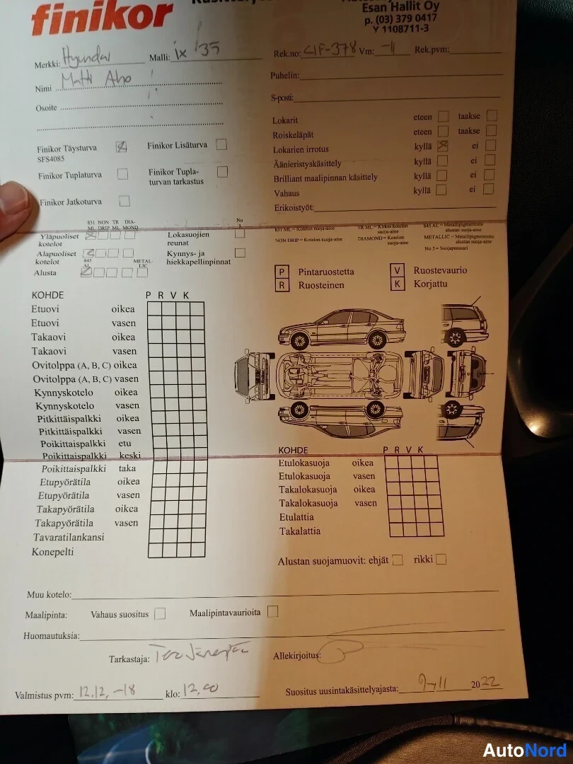 Harmaa Hyundai ix35 2010, asiakirja, kuva 32