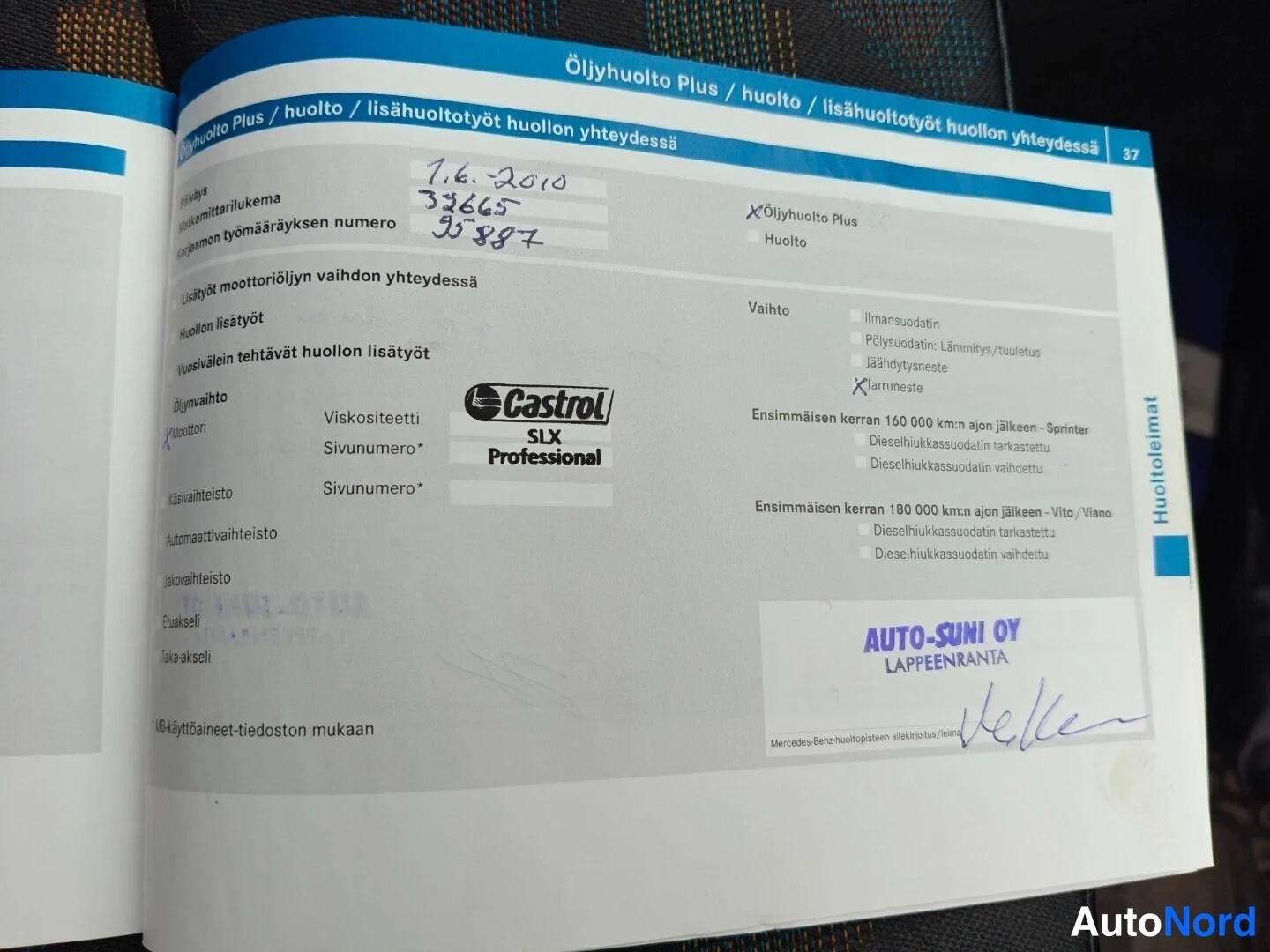 Musta Mercedes-Benz Vito 115 CDI 2008, asiakirja, kuva 23