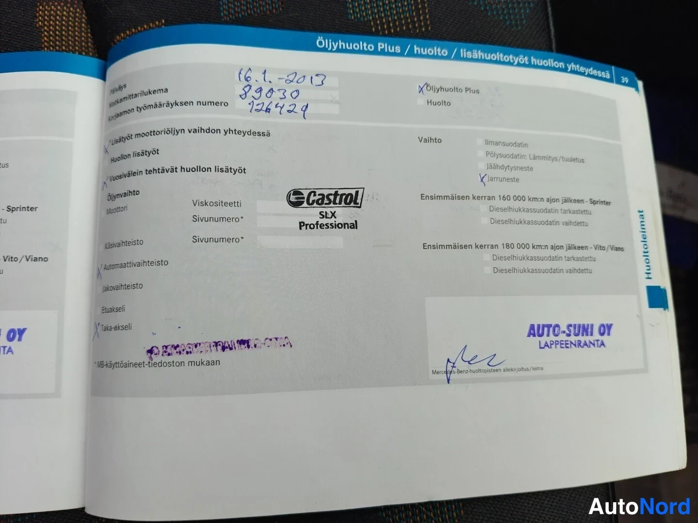 Musta Mercedes-Benz Vito 115 CDI 2008, asiakirja, kuva 30