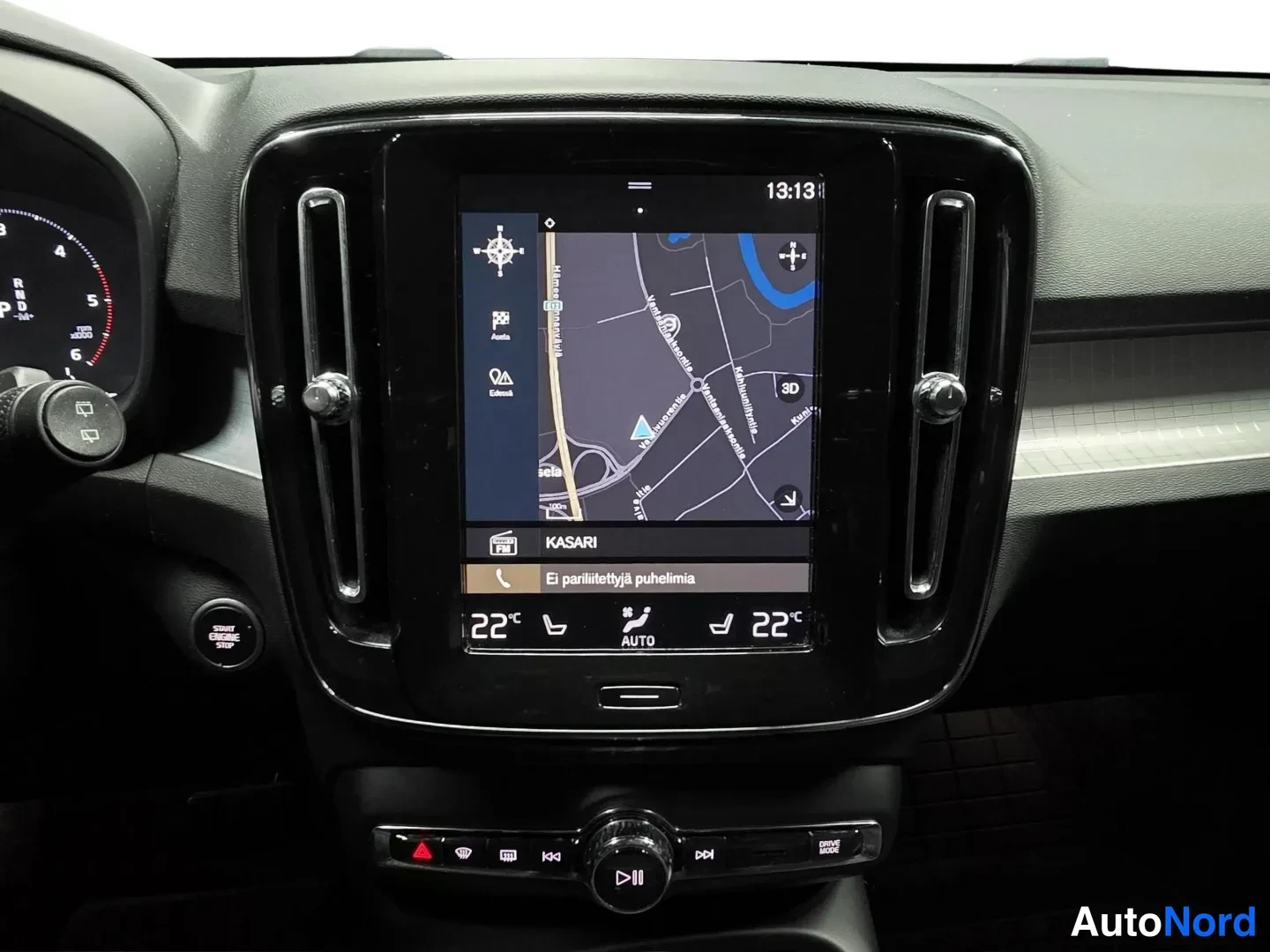 Harmaa Volvo XC40 2020, yksityiskohta, kuva 18