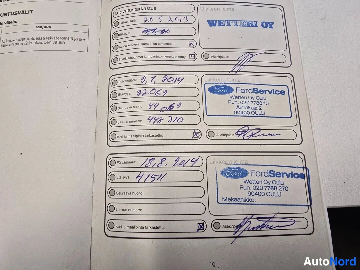 Sininen Ford S-MAX 2013, kuva 20