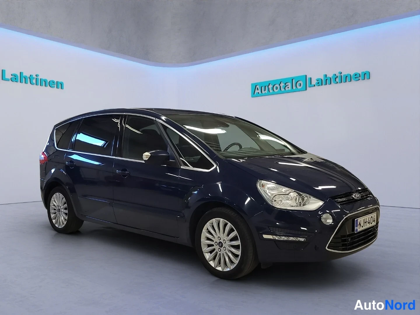 Sininen Ford S-MAX 2013, etuviisto, keula oikealle, kuva 3