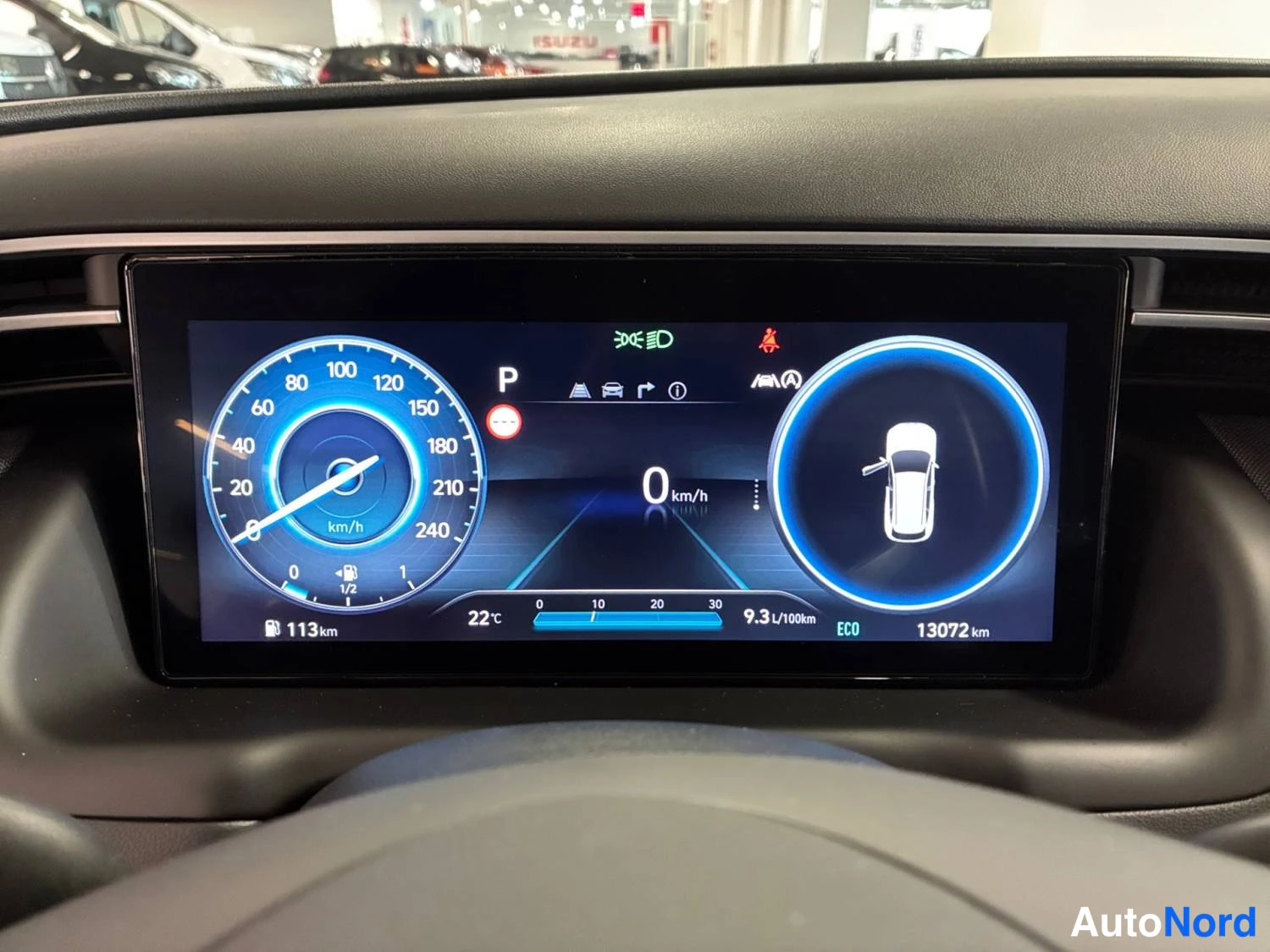 Punainen Hyundai Tucson 2024, yksityiskohta, kuva 22