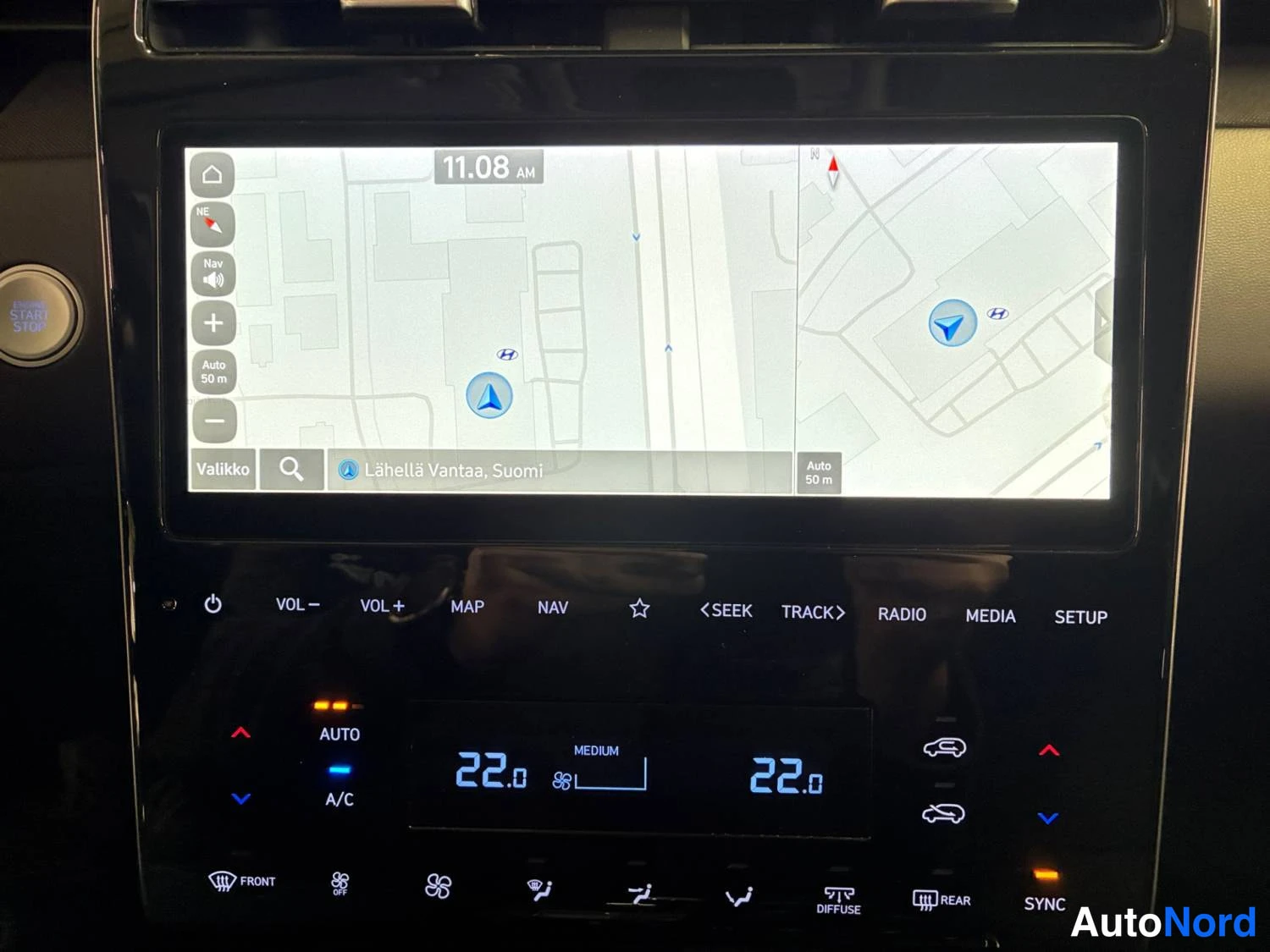 Punainen Hyundai Tucson 2024, yksityiskohta, kuva 25