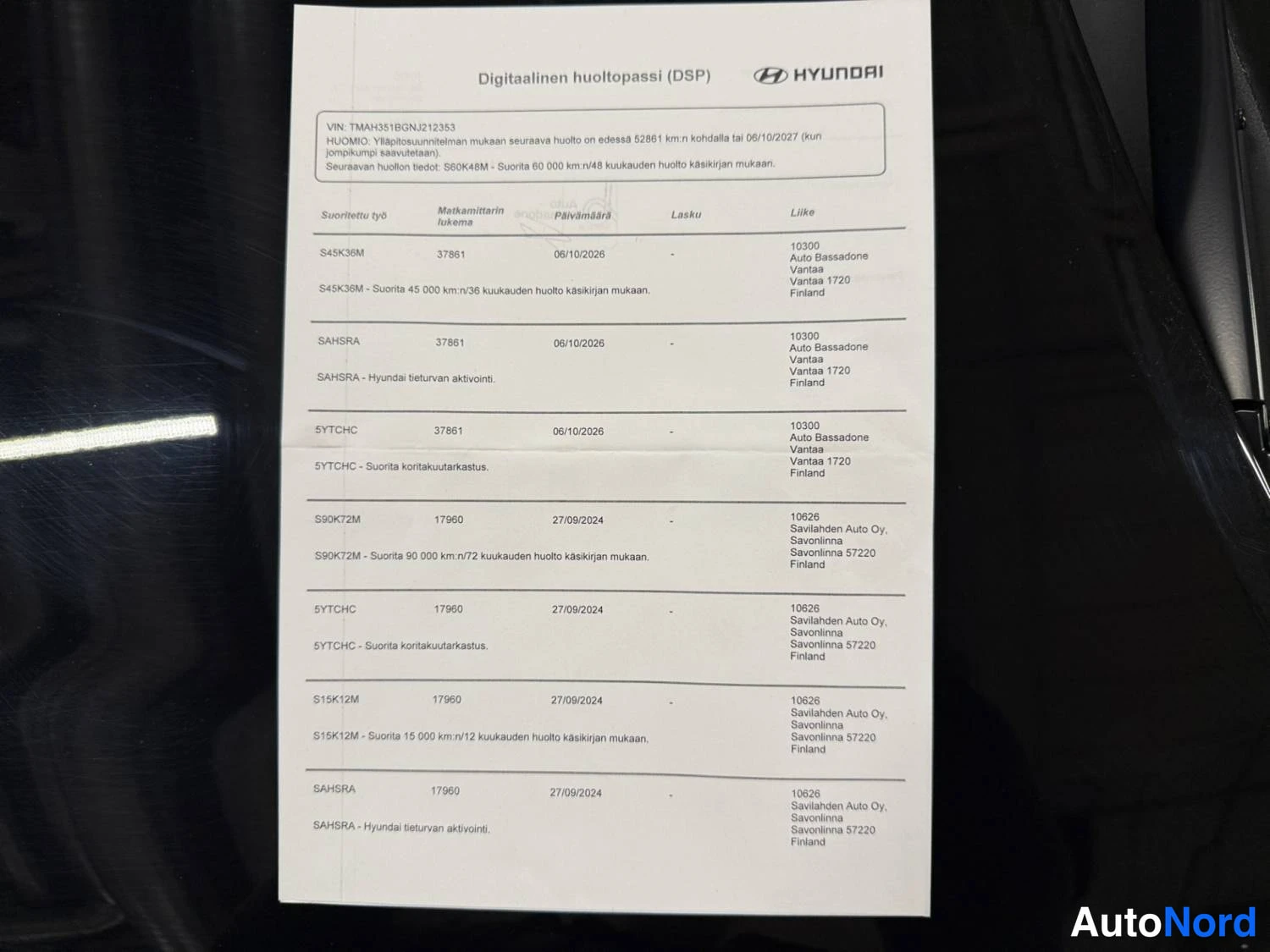 Black Hyundai I30 2023, document, photo 26