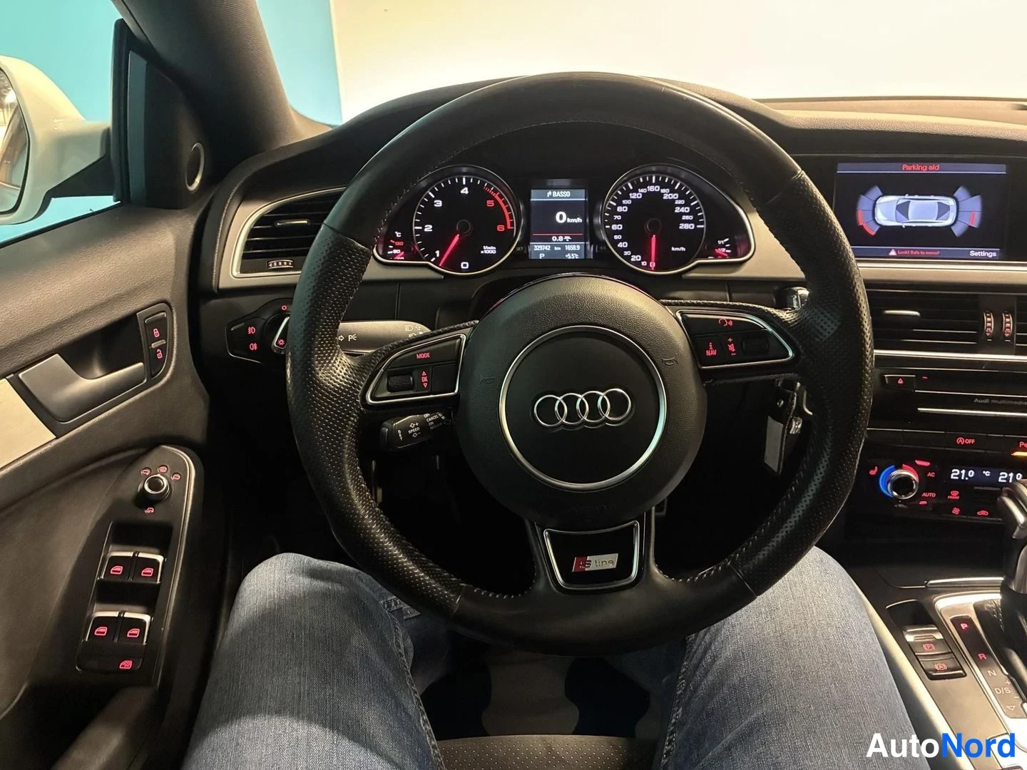 Valkoinen Audi A5 Sportback 2014, yksityiskohta, kuva 14