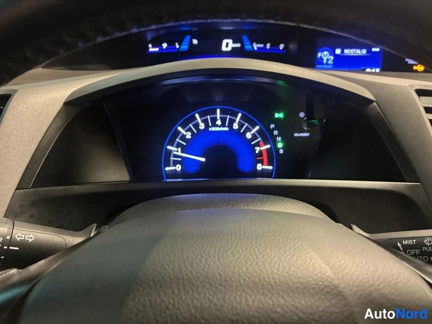 Harmaa Honda Civic 2012, yksityiskohta, kuva 15