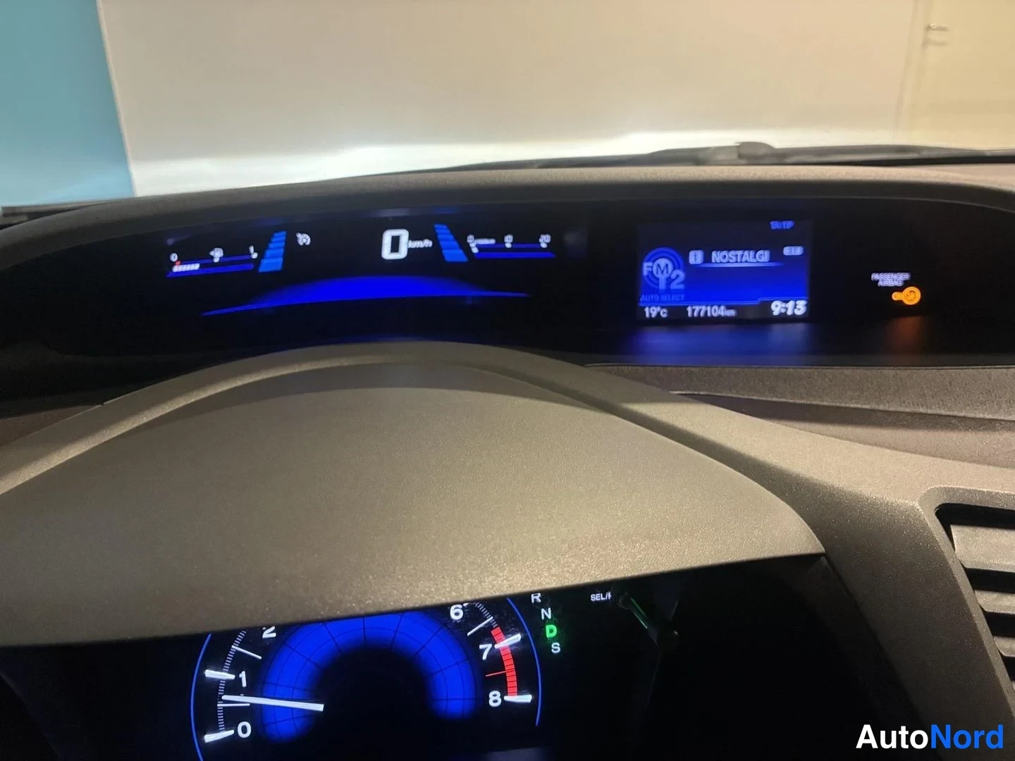 Harmaa Honda Civic 2012, yksityiskohta, kuva 16