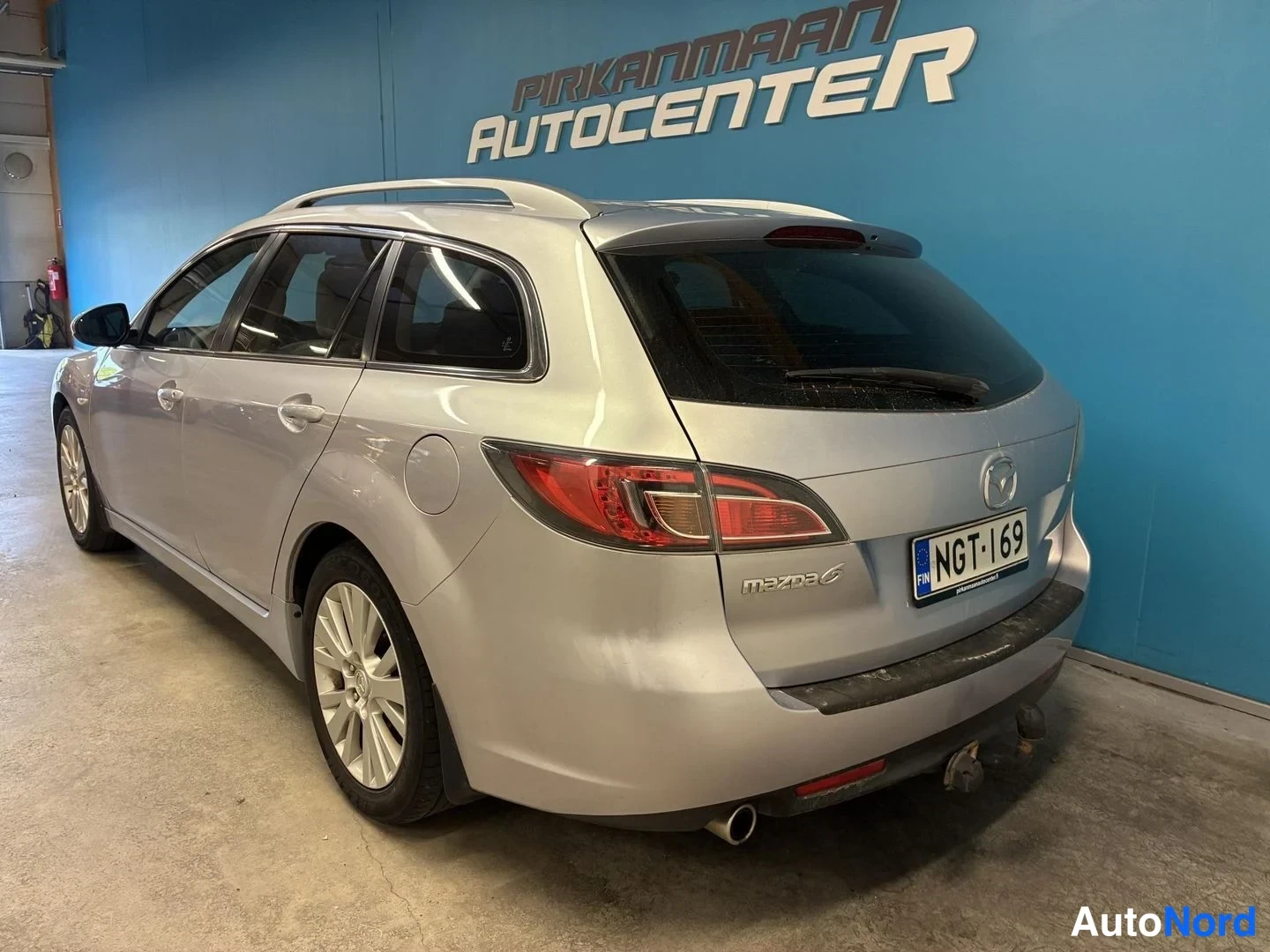 Harmaa Mazda 6 2010, takaviisto, kuva 5