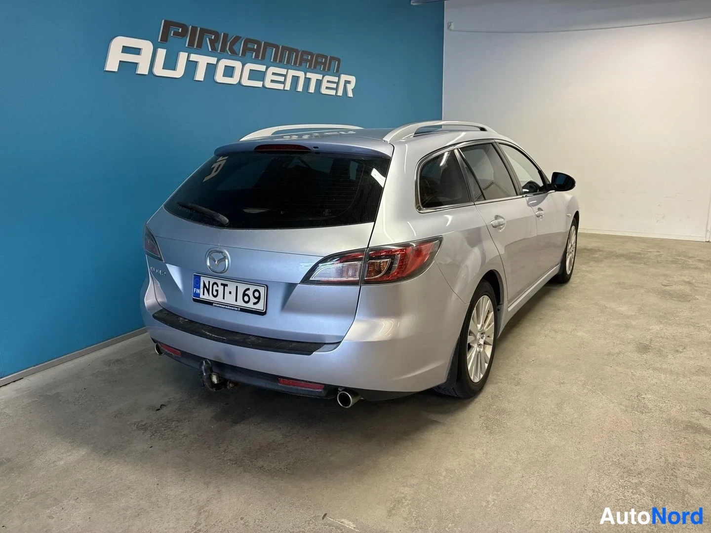 Harmaa Mazda 6 2010, takaviisto, kuva 6