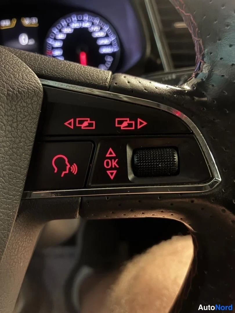 Musta Seat Leon 2017, yksityiskohta, kuva 18