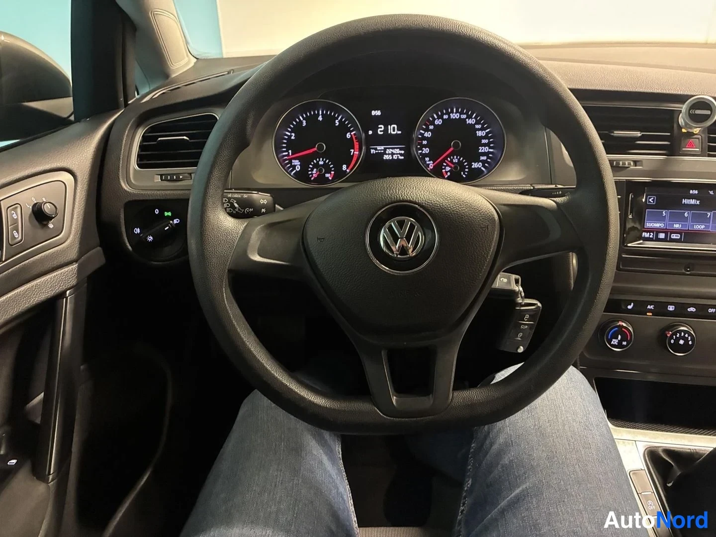 Harmaa Volkswagen Golf 2014, yksityiskohta, kuva 13