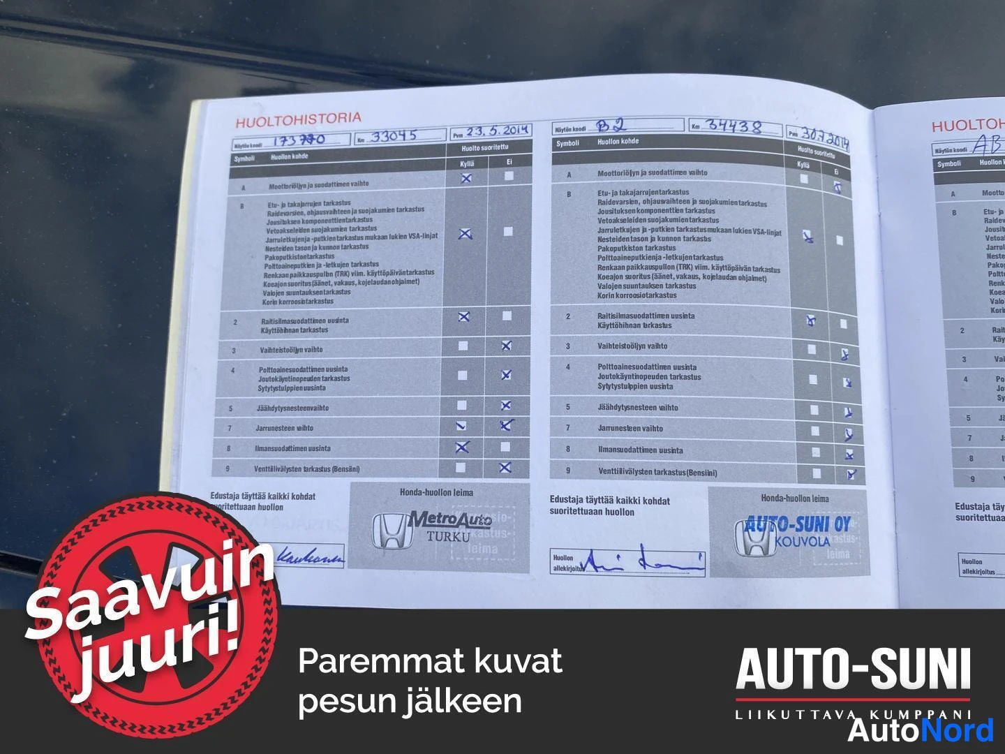 Musta Honda Accord 2011, asiakirja, kuva 15