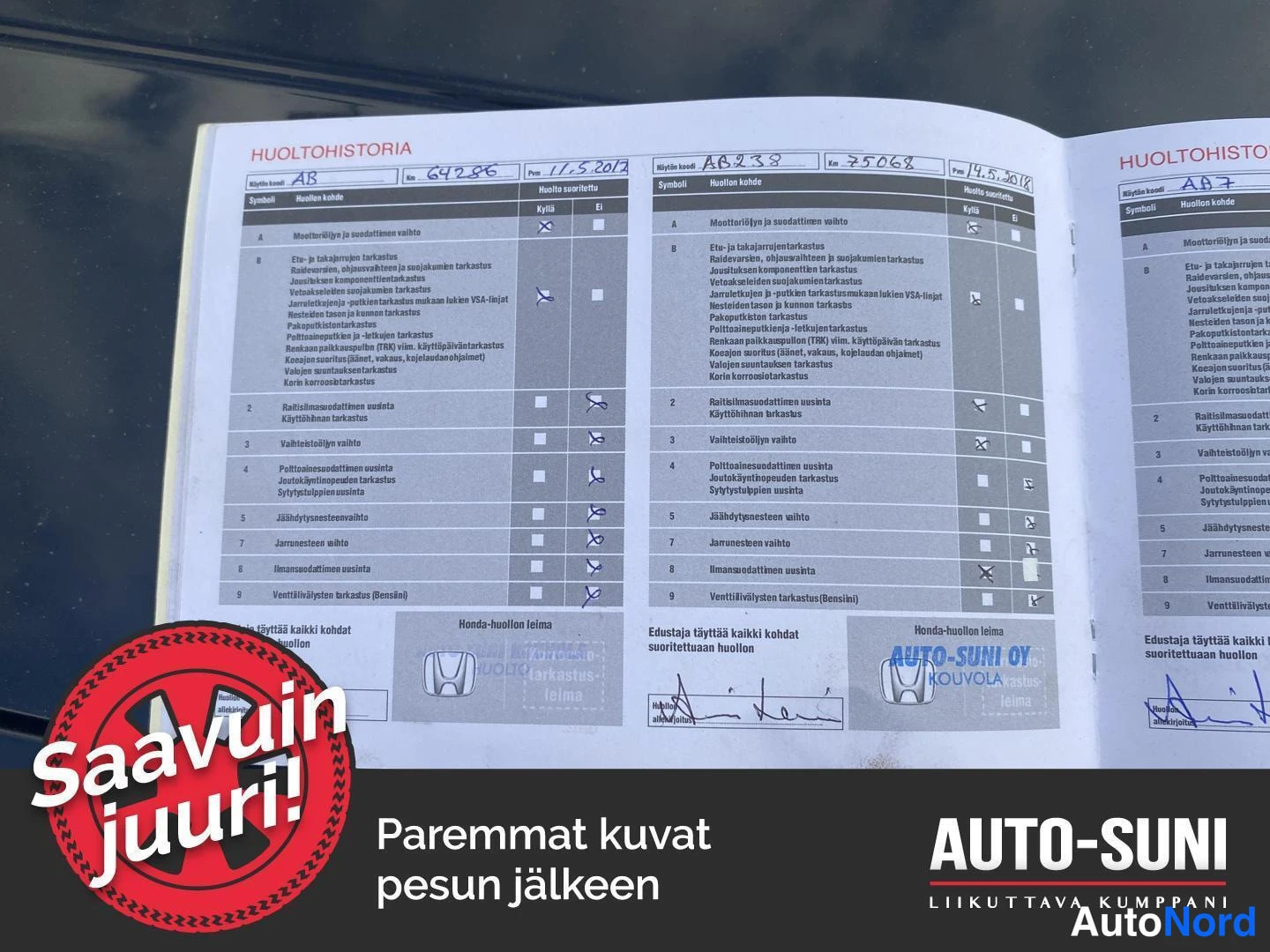 Musta Honda Accord 2011, asiakirja, kuva 17