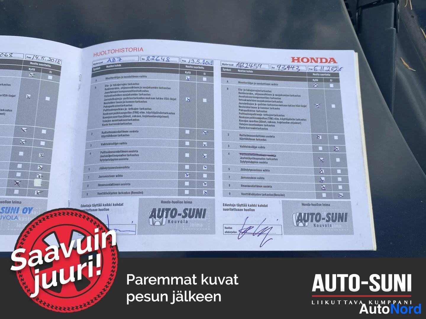 Musta Honda Accord 2011, asiakirja, kuva 18