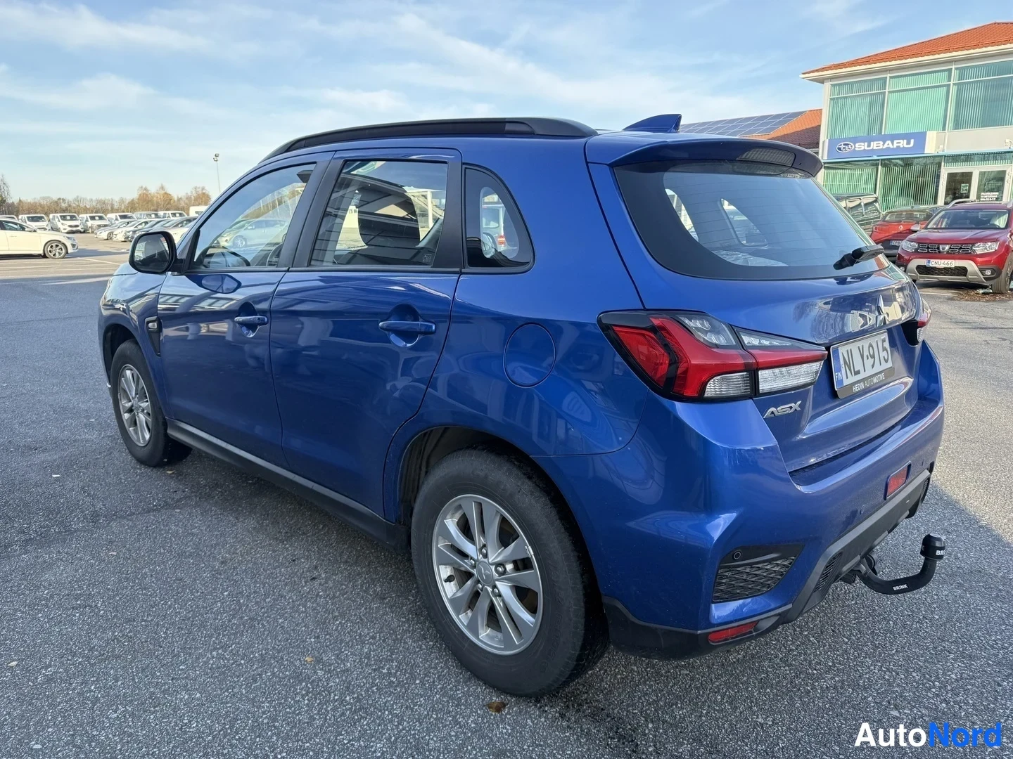 Sininen Mitsubishi ASX 2020, takaviisto, kuva 2