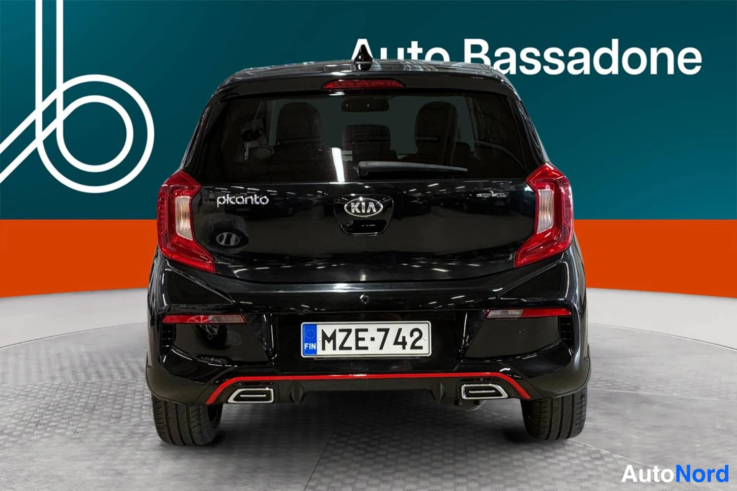 Musta Kia Picanto 2021, takaa, kuva 9