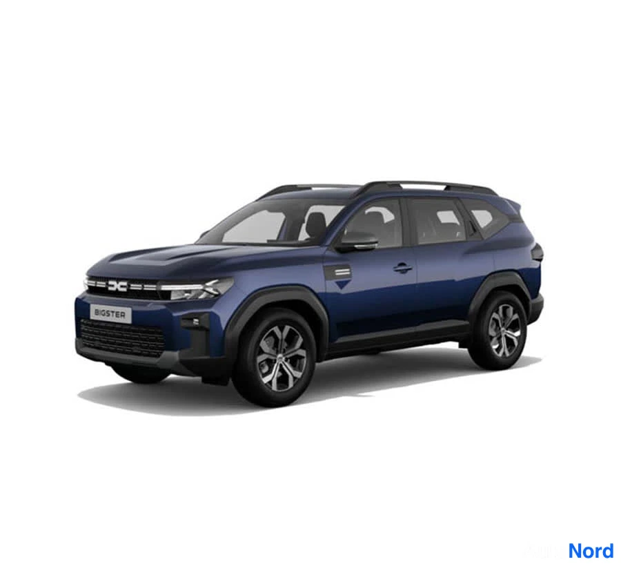 Dacia Bigster 2026, etuviisto, keula vasemmalle, kuva 3