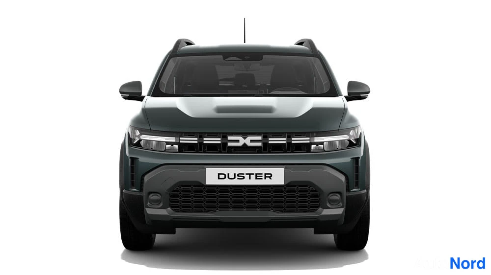 Vihreä Dacia Duster 2026, edestä, kuva 3