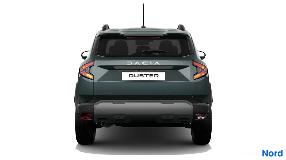 Vihreä Dacia Duster 2026, takaa, kuva 5