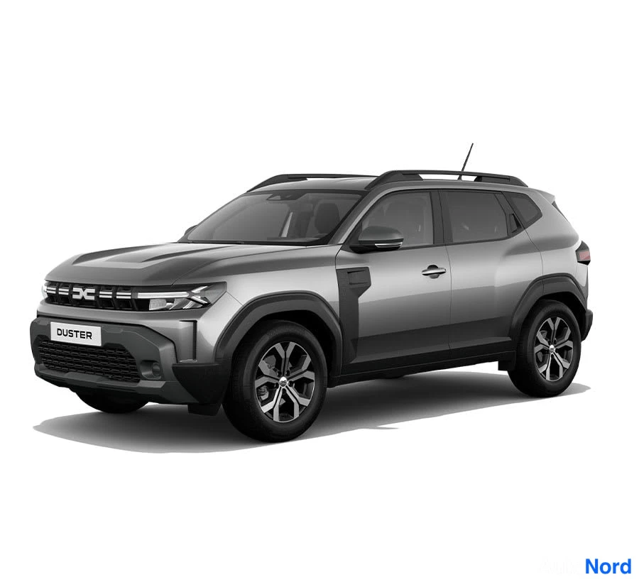 Vihreä Dacia Duster 2026, etuviisto, keula vasemmalle, kuva 2